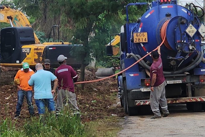 CACHOEIRINHA: Com R$ 1,9 milhão investido, Prefeitura já limpou 100 km de redes pluviais e 14 km de arroios