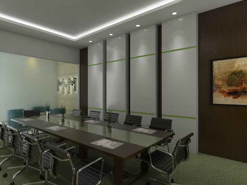 Office Design MMM Indonesia Meeting Room Surabaya 