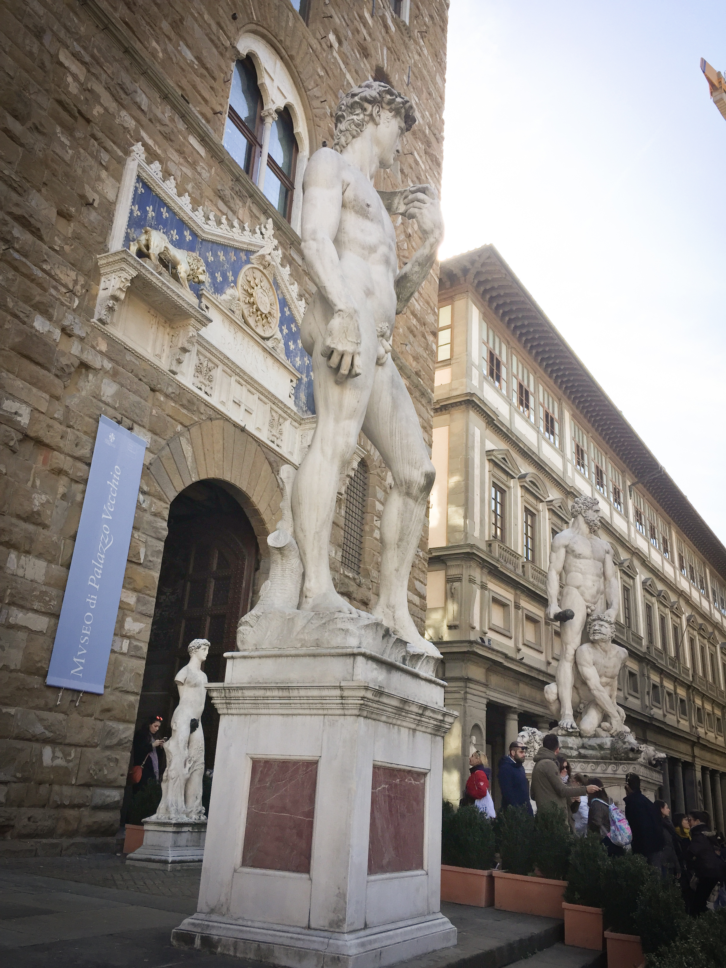 Replicating Michelangelo's David in Florence, Italy