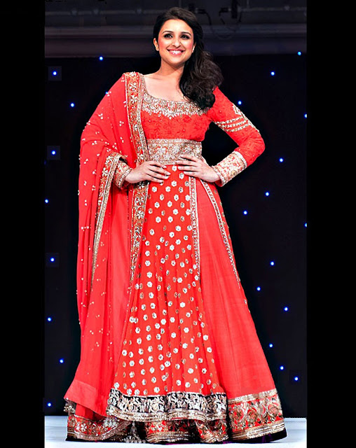 Parineeti Chopra in Floor Length Anarkali Dress