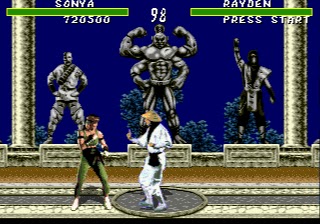Jogar Mortal Kombat para Sega Gênesis online grátis