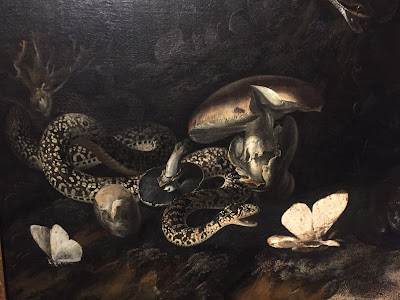 Serpents and Insects by Otto Marseus van Shrieck