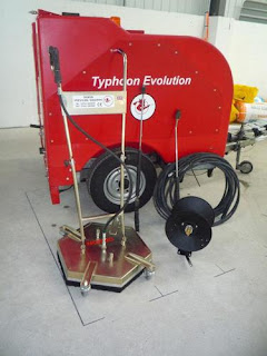 Demon Typhoon Evolution Hot Towable Pressure Washer