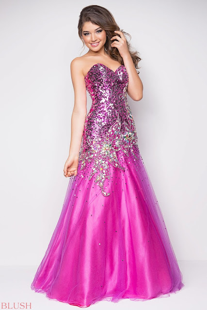 Blush Prom Dress 2013