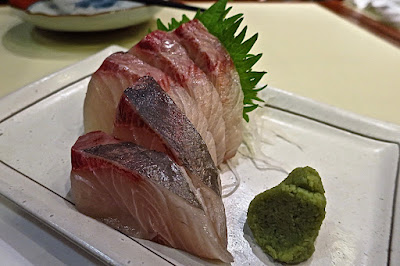 Keria Japanese Restaurant, kanpachi sashimi
