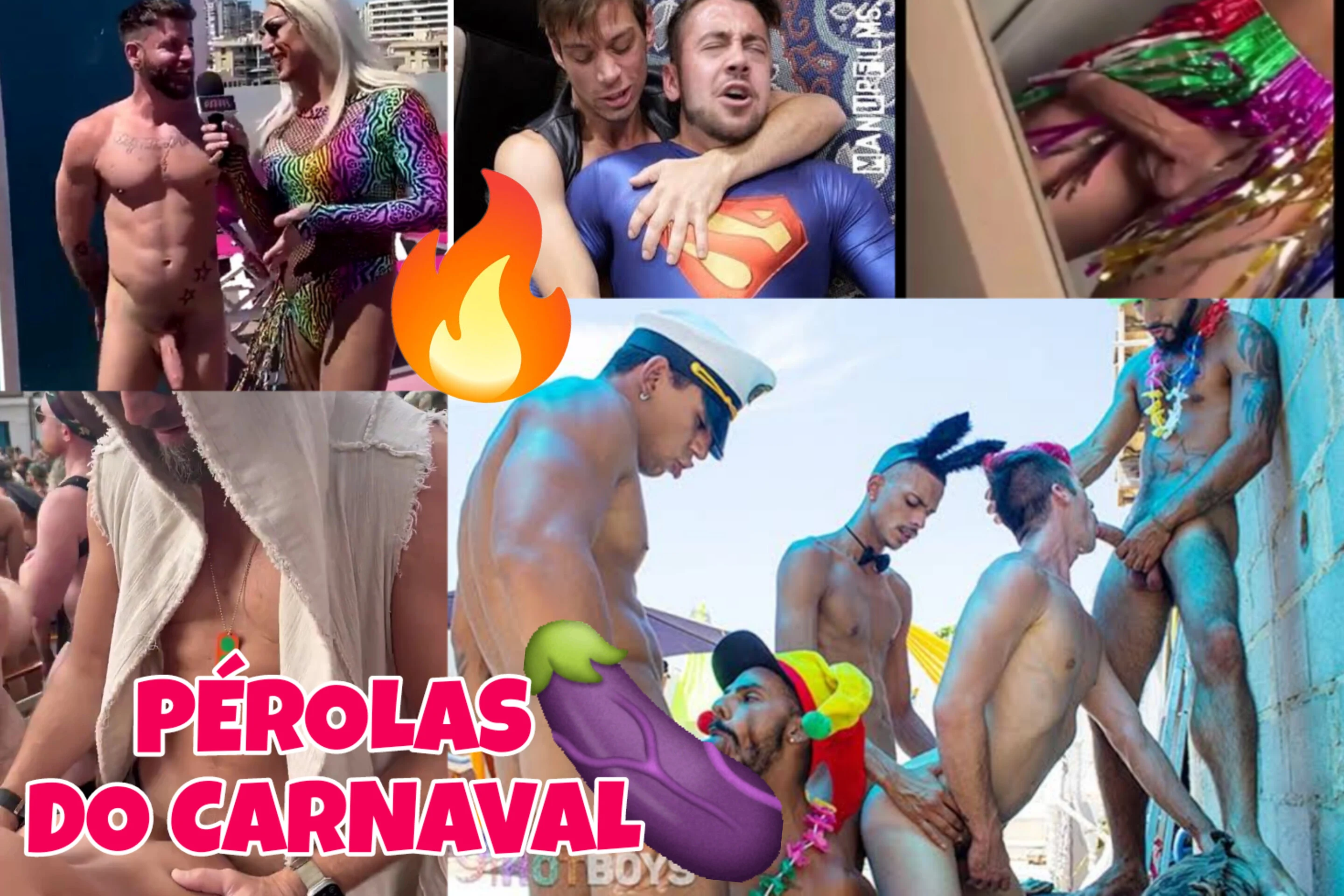 Esse foliões não perderam tempo é "Macetaram" todas durante o Carnaval os melhores!