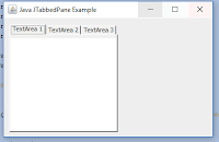 Simple Java JTabbedPane Example