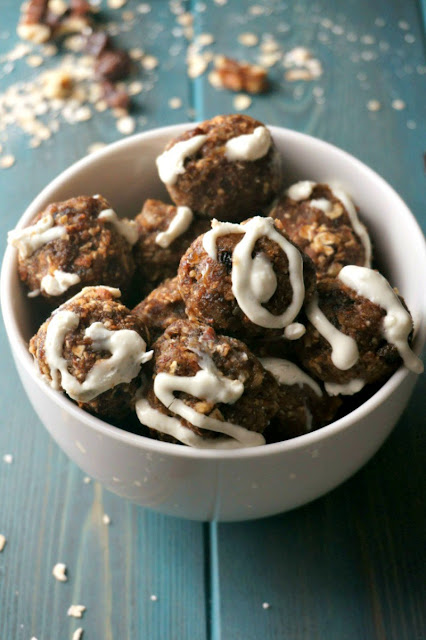 no bake oatmeal raisin cookie bites