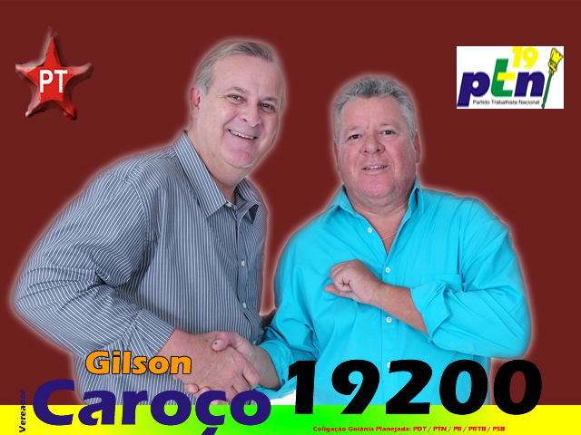 #VOTEGILSONCAROÇO