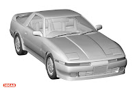 Hasegawa 1/24 TOYOTA SUPRA A70 3.0GT TURBO LIMITED (1988) (HC40) English Color Guide & Paint Conversion Chart