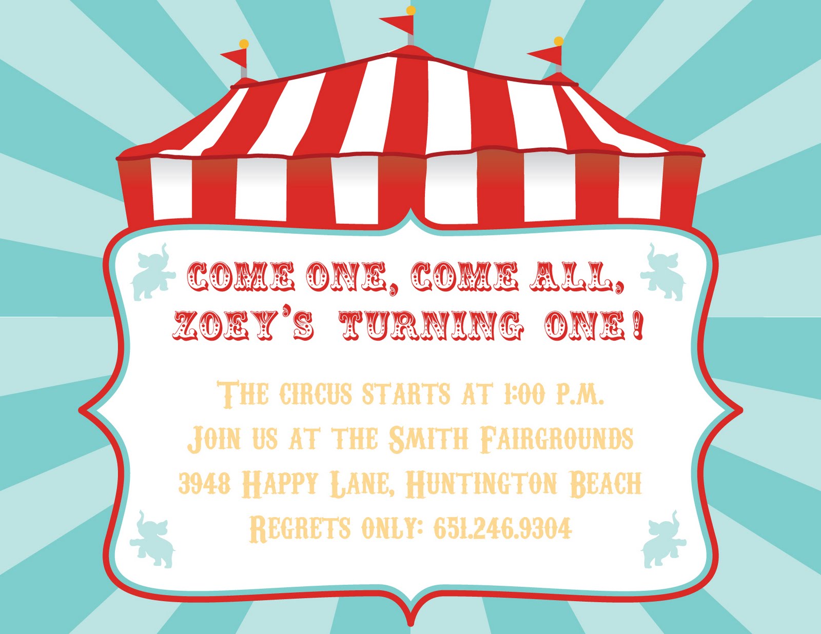 Circus Birthday Invitation Template Free 1600 x 1236 · 204 kB · jpeg