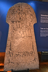 Musée historique de Stockholm :  Pierre runique viking