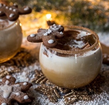 Gingerbread White Russian #drinks #christmas