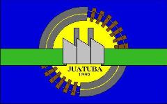 Bandeira de Juatuba - MG