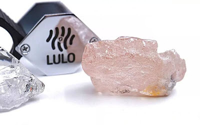 diamante rosado de 170 quilates encontrado en Angola