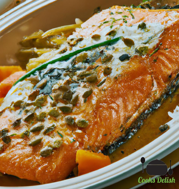 When the salmon is finished baking, it will have a beautiful golden-brown color and a delicious aroma. You can serve it with your favorite sides, such as roasted vegetables or a salad. This dish is perfect for a healthy dinner, and it's also great for meal prep if you're looking to save time during the week.