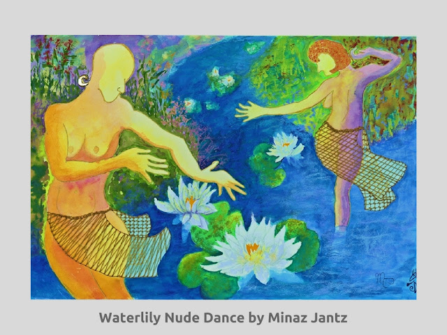 Waterlily Nude Dance by Minaz Jantz