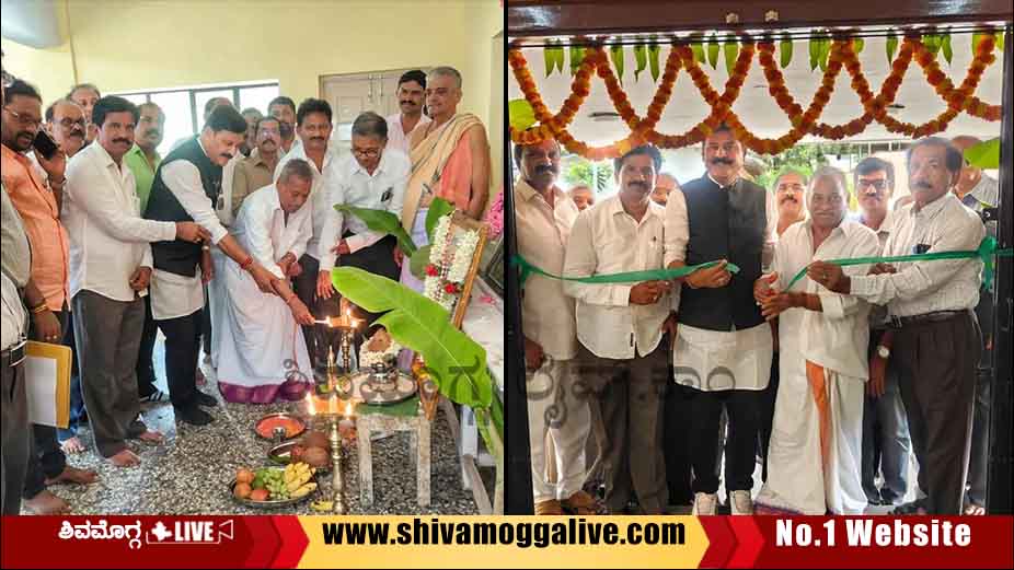 MLA Beluru Gopalakrishna and Dr Ramappa inaugurates Arya Ediga Hostel