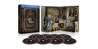 Il cofanetto Blu Ray della collezione dei film di Harry Potter