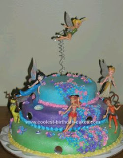 Tinkerbell Cakes for Children Parties