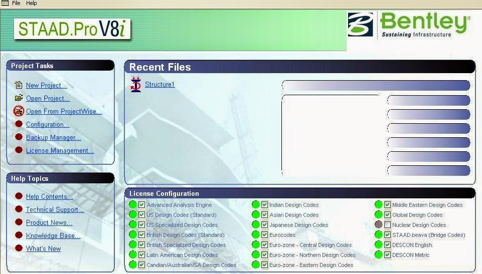 staad pro v8i ss6 free download with crack