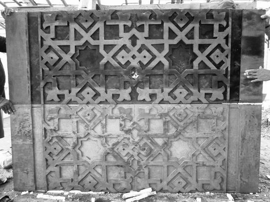 GRC ARTIKON Panel GRC Relief Ornamen  Dinding  Masjid 