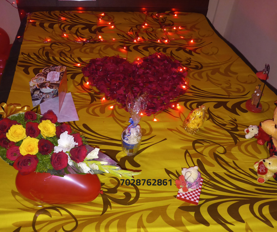 Romantic Room Decoration For Surprise Birthday Party in Pune: Surprise