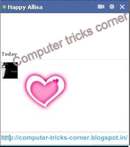 Facebook chat some coolest codes