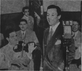 Roberto Rufino en Radio Belgrano en 1944