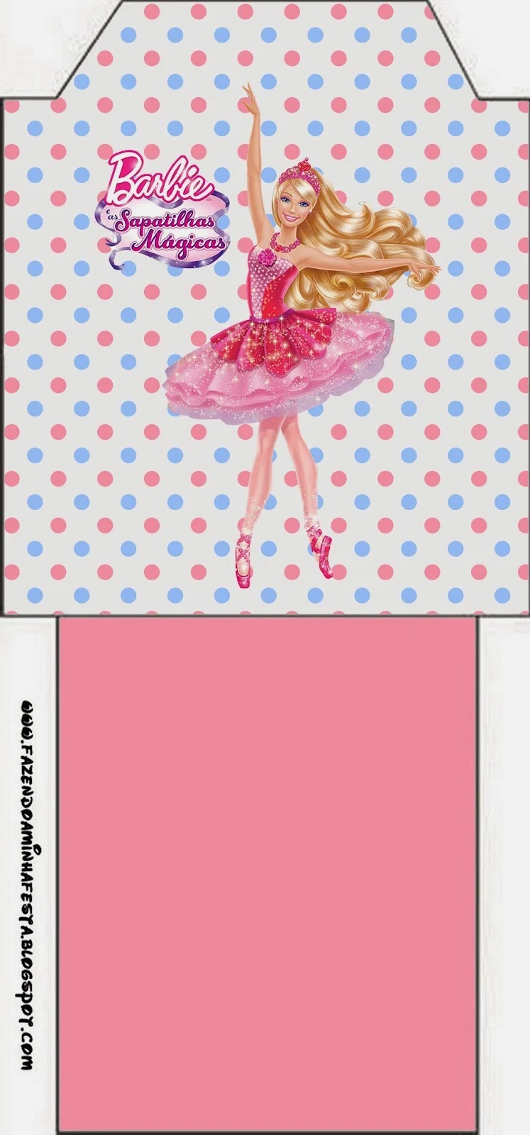 Barbie Magic Shoes Free Printable Tea Bag.