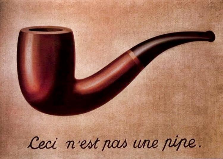 " This is not a pipe "