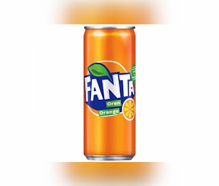 This is an illustraton representing the Fanta brand (One of the Most Popular Soft Drink Brands)