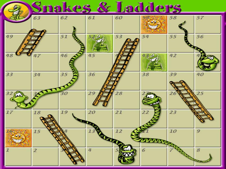 Saya dan Matematik: Snakes & Ladders