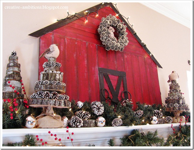 Christmas Mantel