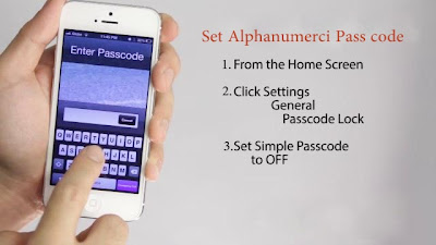 set+alphanumeric+passcode
