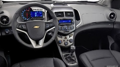 Chevrolet Aveo 2011 also showed its interior