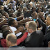 OBAMA DOING AN 'UHURU' AT KASARANI