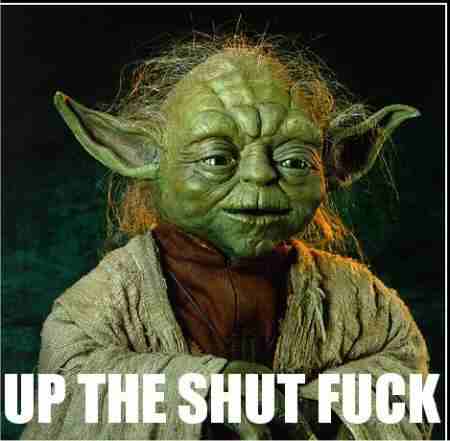 Some advice from Yoda that I will send as a reply to email at work this week...