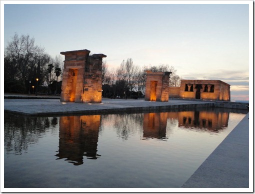 templo de Debod - Madrid, Espanha