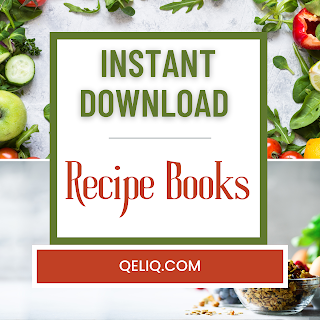 My Recipe Book – Fill In Blank Cookbook – PDF Printable