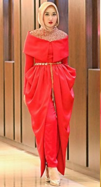  Jilbab  Yang Cocok Untuk  Baju Warna  Merah  Cabe