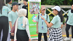  Intip SDGs Hero Volunteer Melakukan Kampanye Sadar Lingkungan di CFD Jakarta 