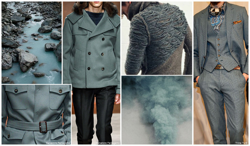 Smokey Green-Greys - F/W Color Trends