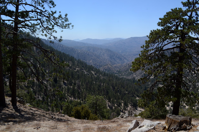 down the westerly canyon