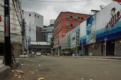 Foto Keadaan Jakarta ketika diserang Zombie