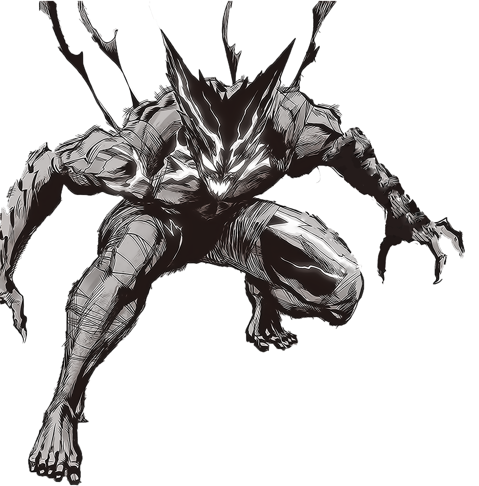 Opm Chapter 113 Terrible Luck Redraw One Punch Man Motion Manga