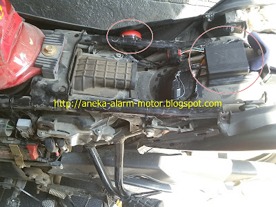 Cara pasang alarm motor Mega Pro Fi