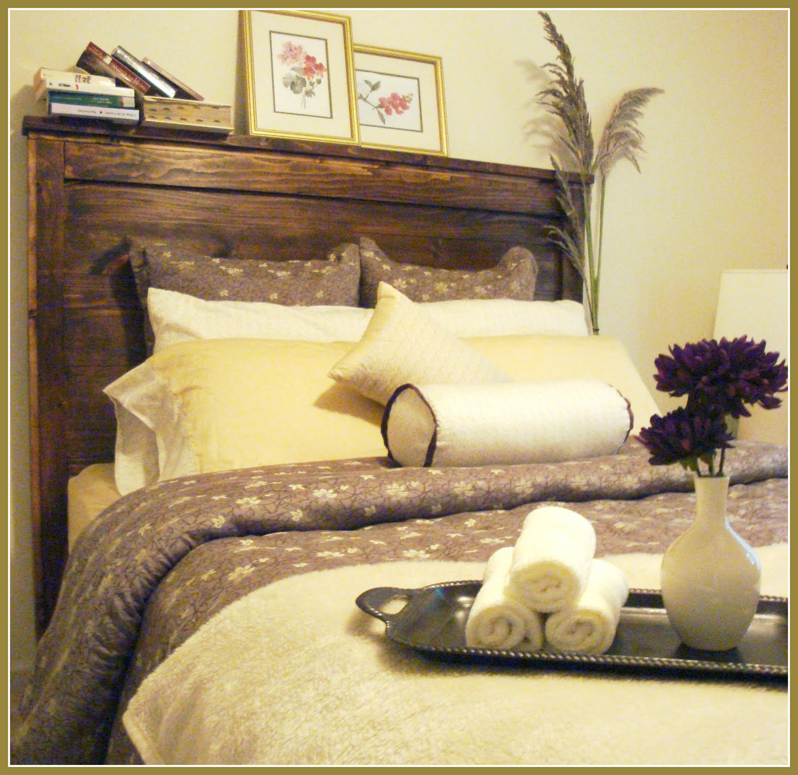 how to make a wood headboard for a bed