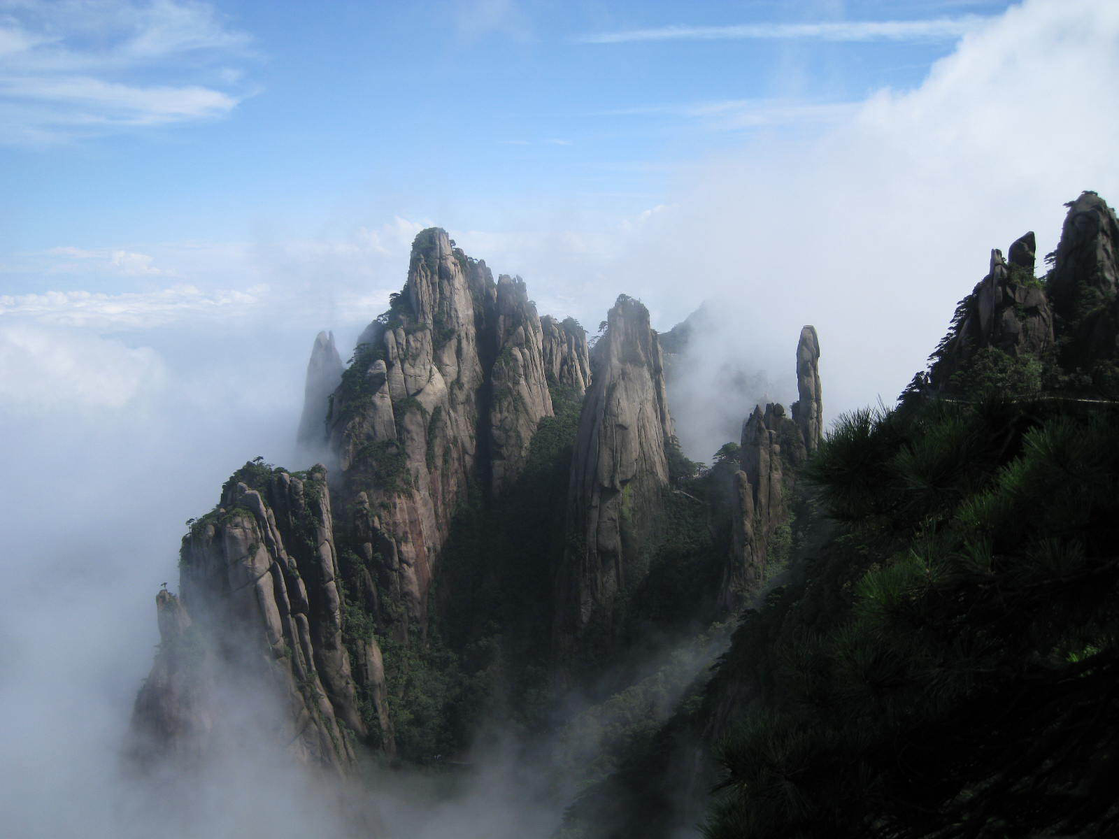 三清山 sanqing mountain