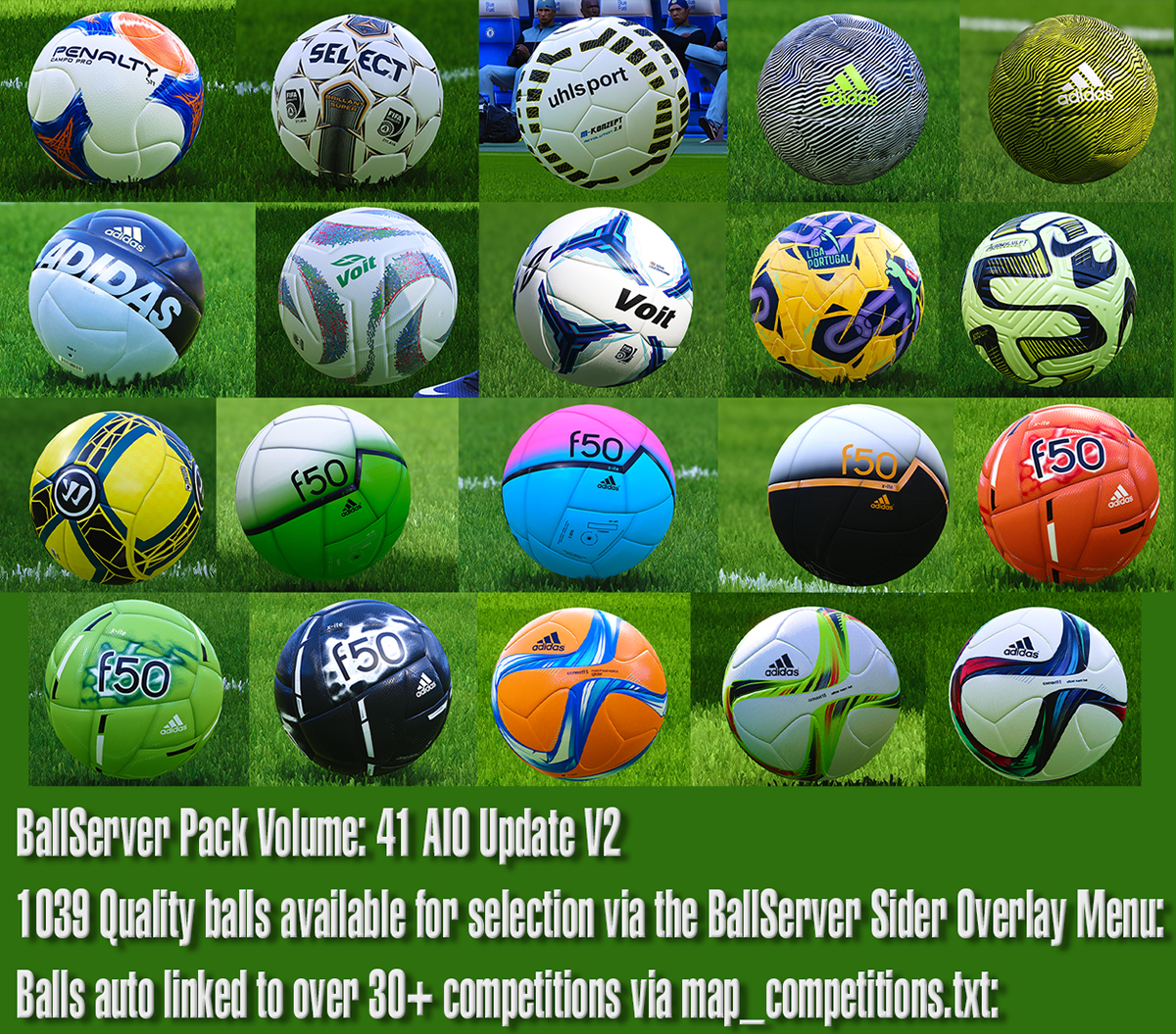 PES 2021 BallServer Pack Volume: 41 AIO Update V2